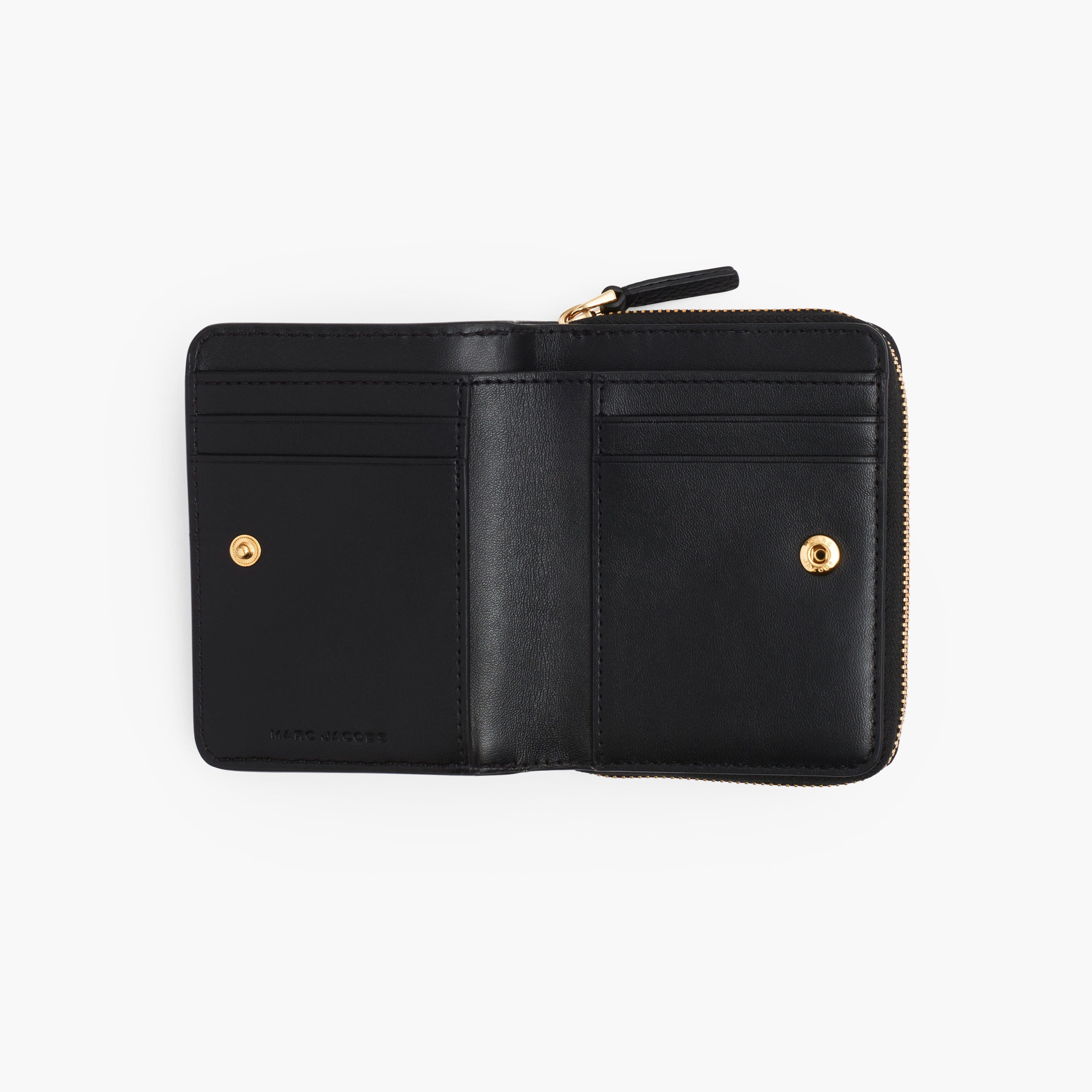 MARC JACOBS - Mini Compact Wallet 2R3SMP044S10 -001 - Portafogli - Nero Accessori Donna Marc Jacobs 
