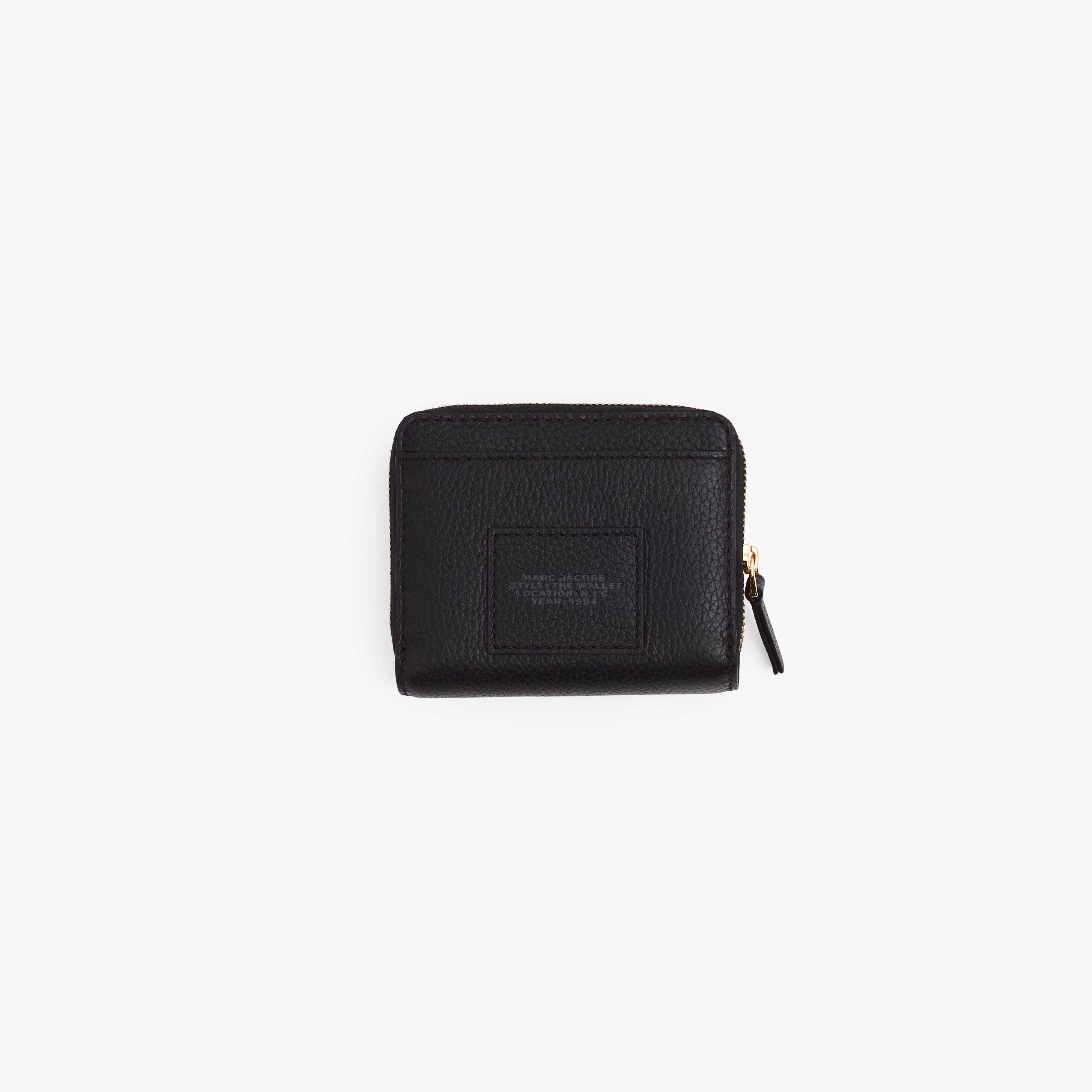 MARC JACOBS - Mini Compact Wallet 2R3SMP044S10 -001 - Portafogli - Nero Accessori Donna Marc Jacobs 