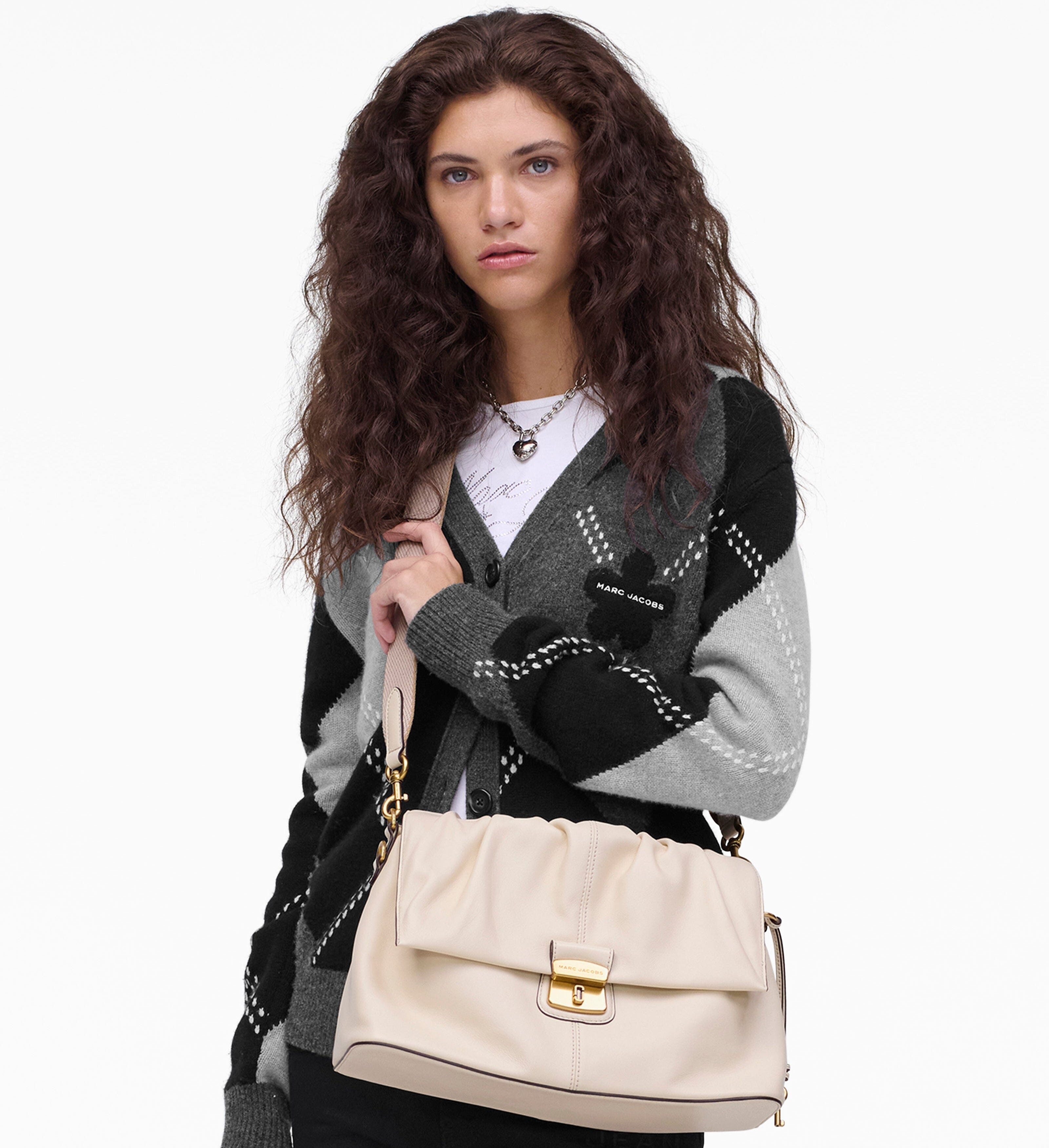 MARC JACOBS - Borsa The Messenger - 2R5HMS002H01 - Ivory Borse Marc Jacobs 