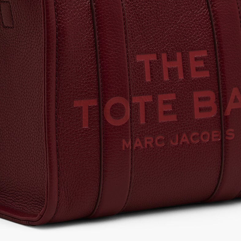MARC JACOBS - The Leather Small Tote Bag H009L01SP21 - 602 CHERRY Borse Marc Jacobs 