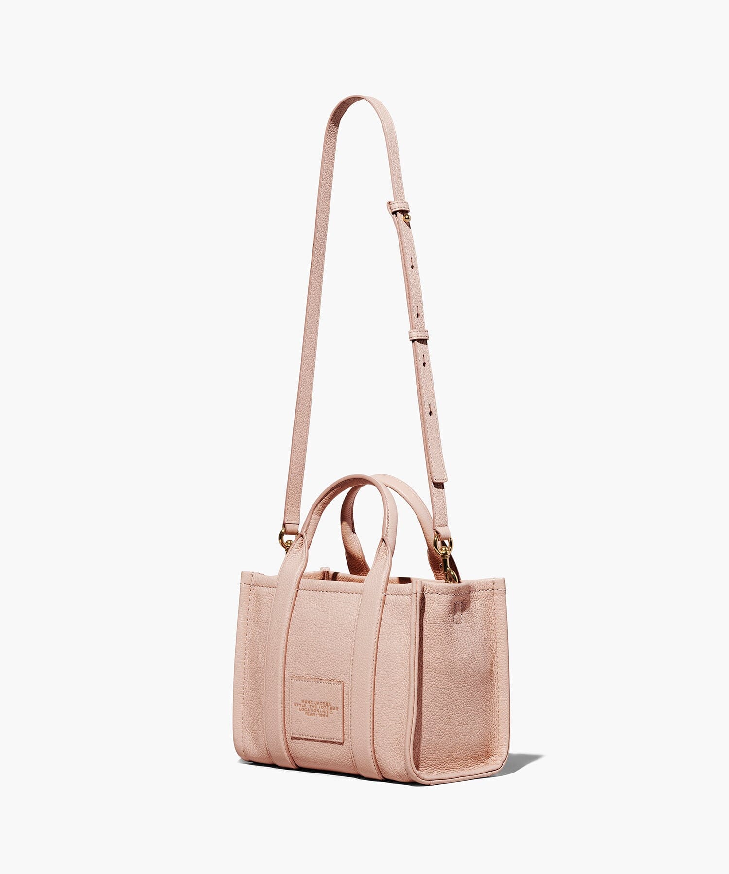 MARC JACOBS - H009L01SP21-624 - The Leather Small Tote Bag - Rose Borse Marc Jacobs 