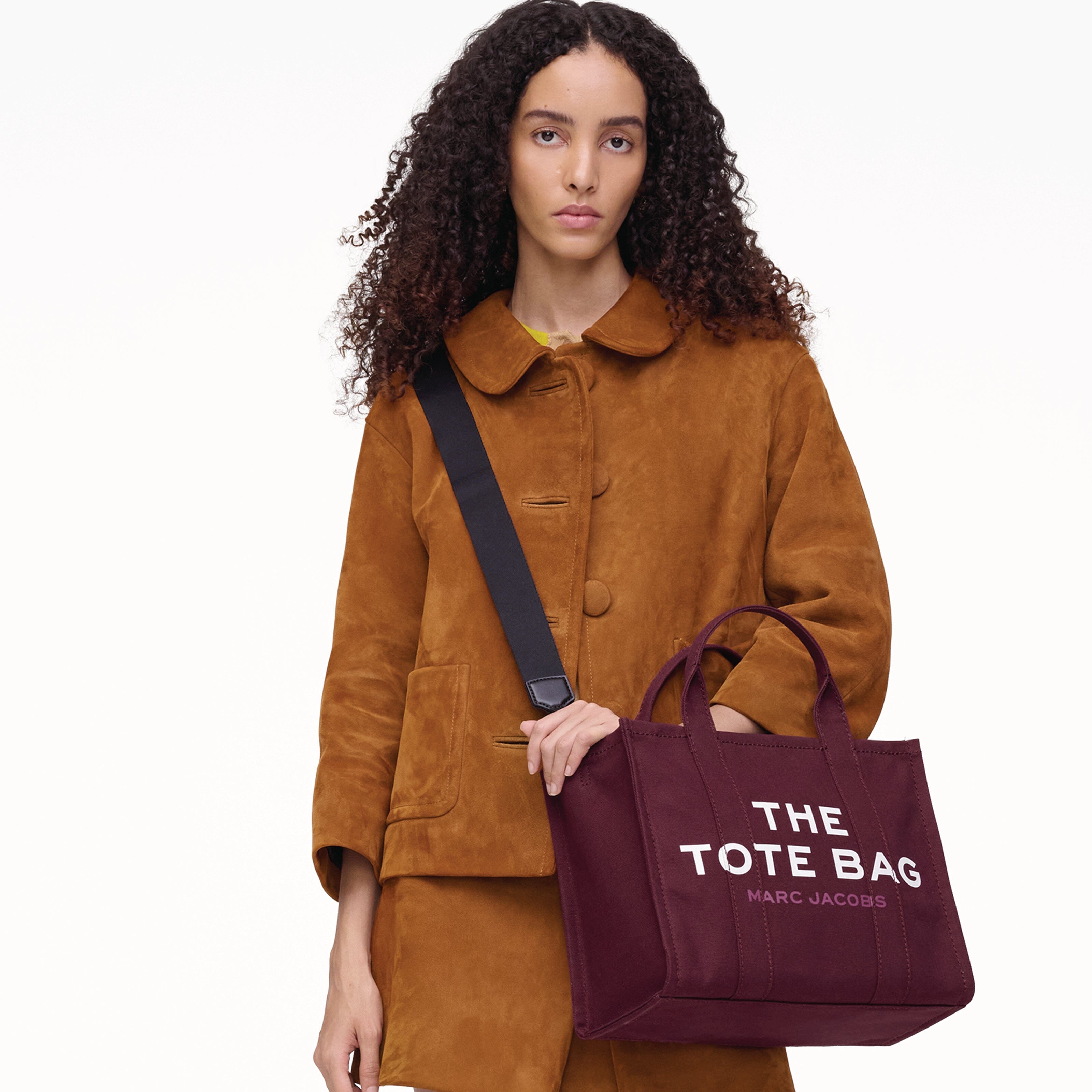 MARC JACOBS - The Summer Medium Tote Bag - M0016161-520 - Dark Plum Borse Marc Jacobs 