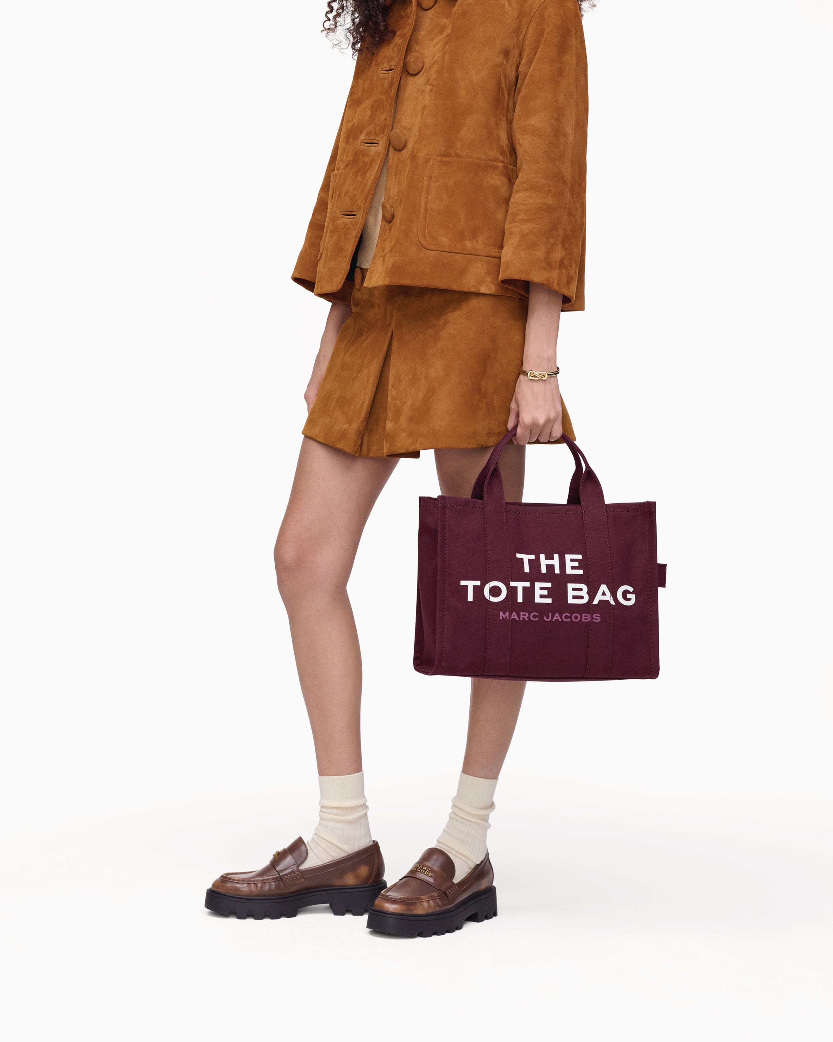MARC JACOBS - The Summer Medium Tote Bag - M0016161-520 - Dark Plum Borse Marc Jacobs 
