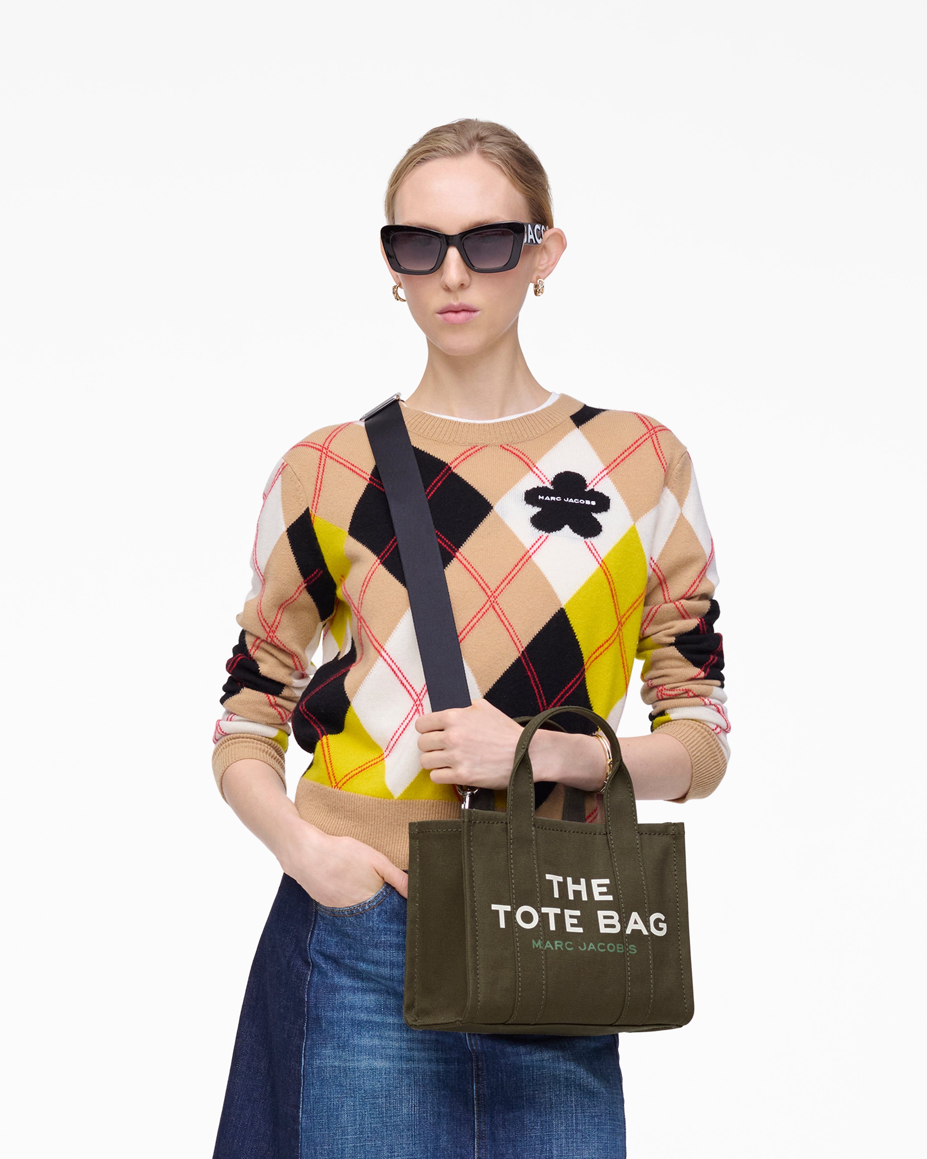 MARC JACOBS - The Small Tote Bag M0016493 - 305- Forest Borse Marc Jacobs 