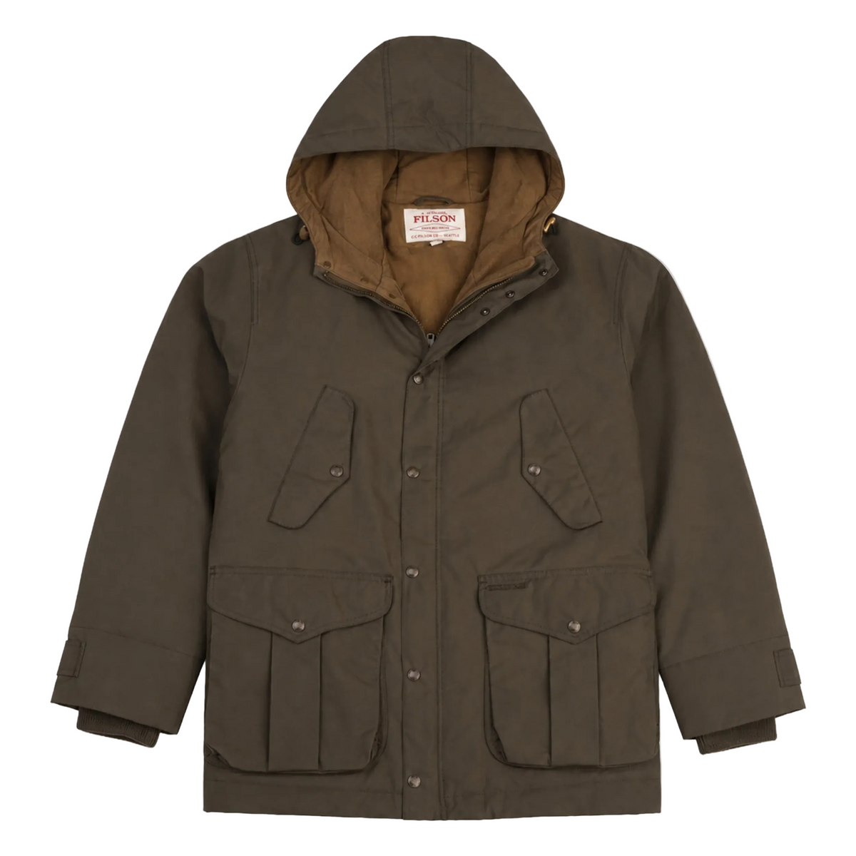 FILSON - Waxed Mountain Parka - FMCPS0205 - Otter Green