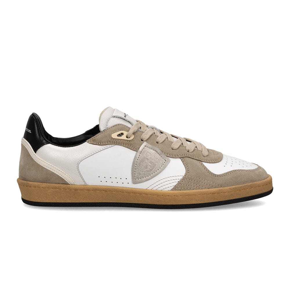 PHILIPPE MODEL - Sneakers - PGLU VD05 - Bianco Nero Scarpe Uomo Philippe Model Paris 