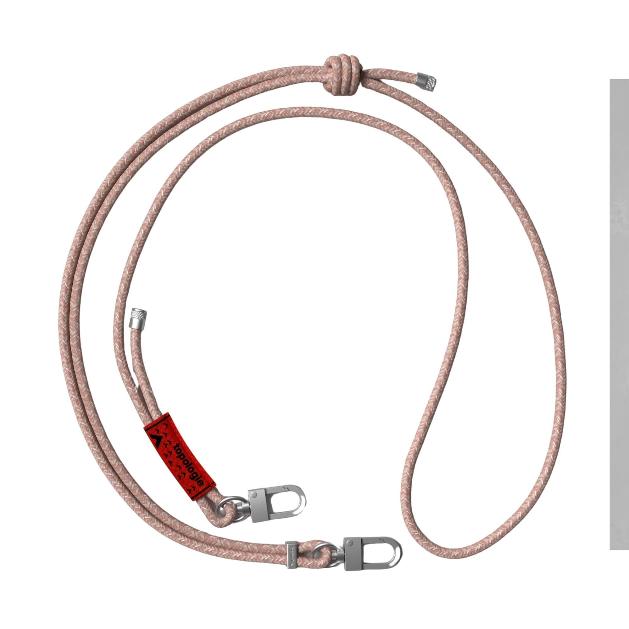 TOPOLOGIE - TRACOLLA - ROPE STRAP PEACH MELANGE