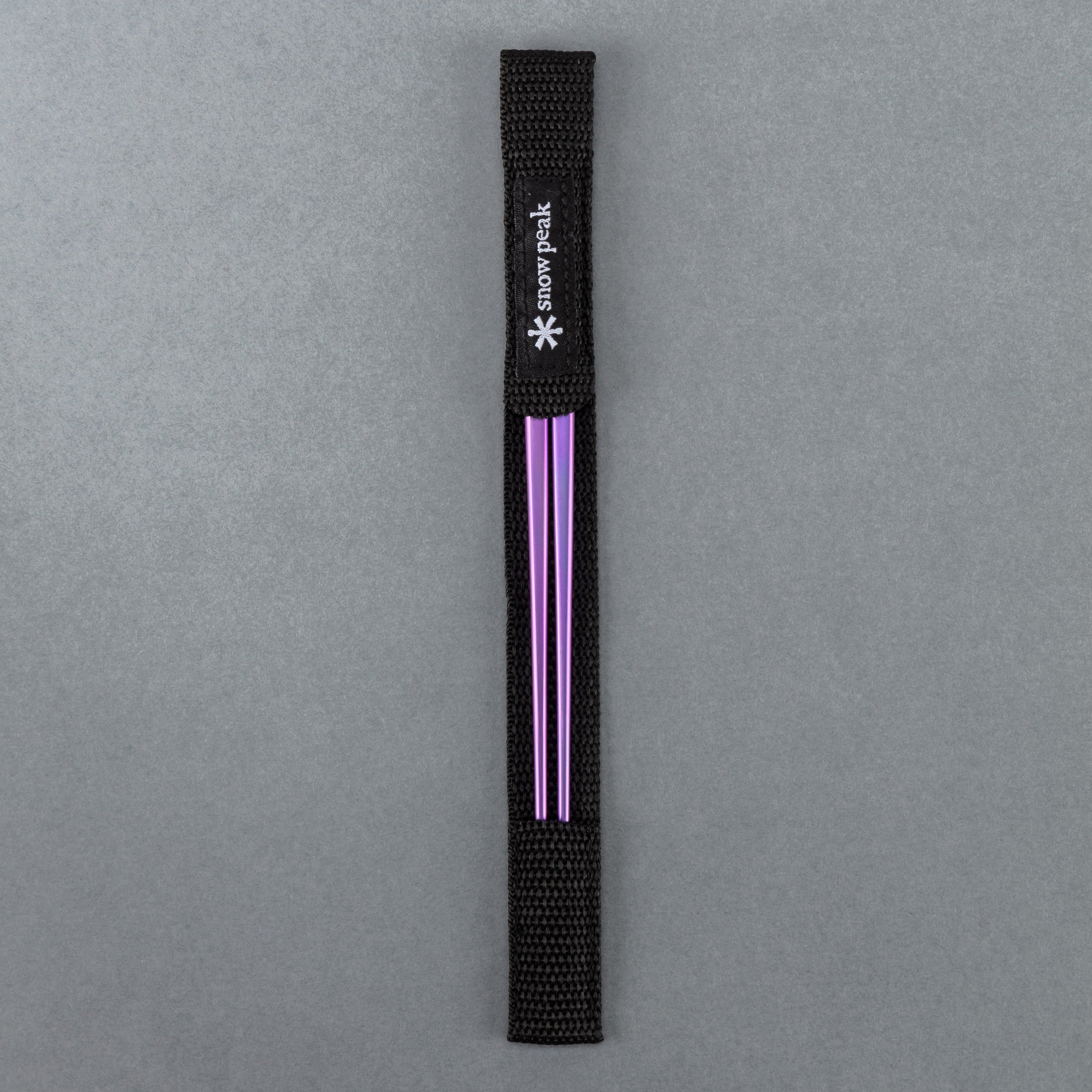 SNOW PEAK - BACCHETTE CHOPSTICKS TITANIUM - SCT 115 - VIOLA