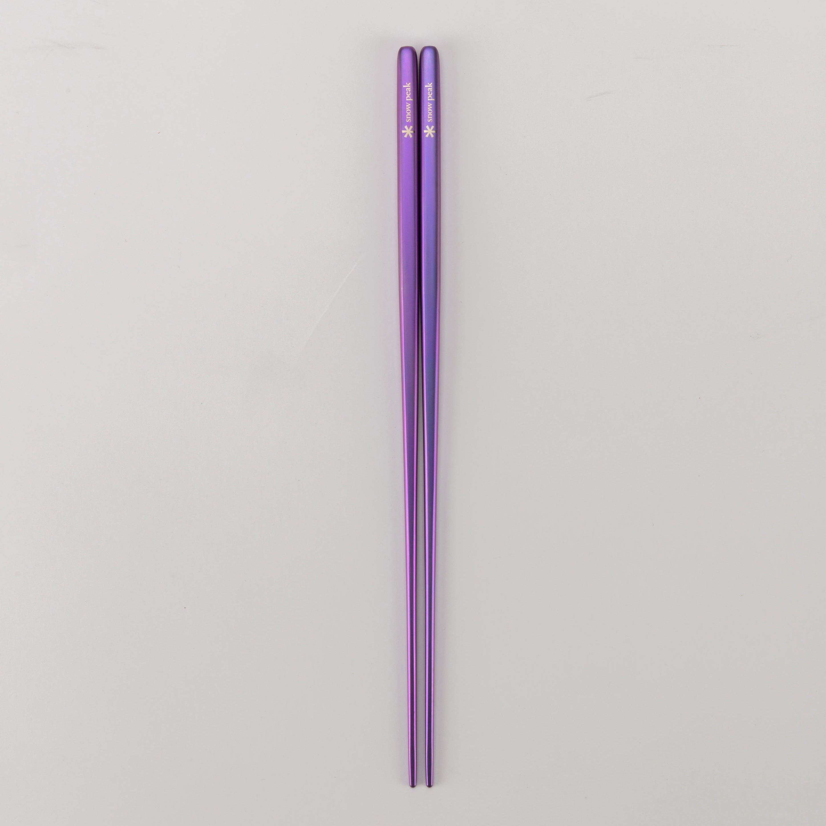 SNOW PEAK - BACCHETTE CHOPSTICKS TITANIUM - SCT 115 - VIOLA