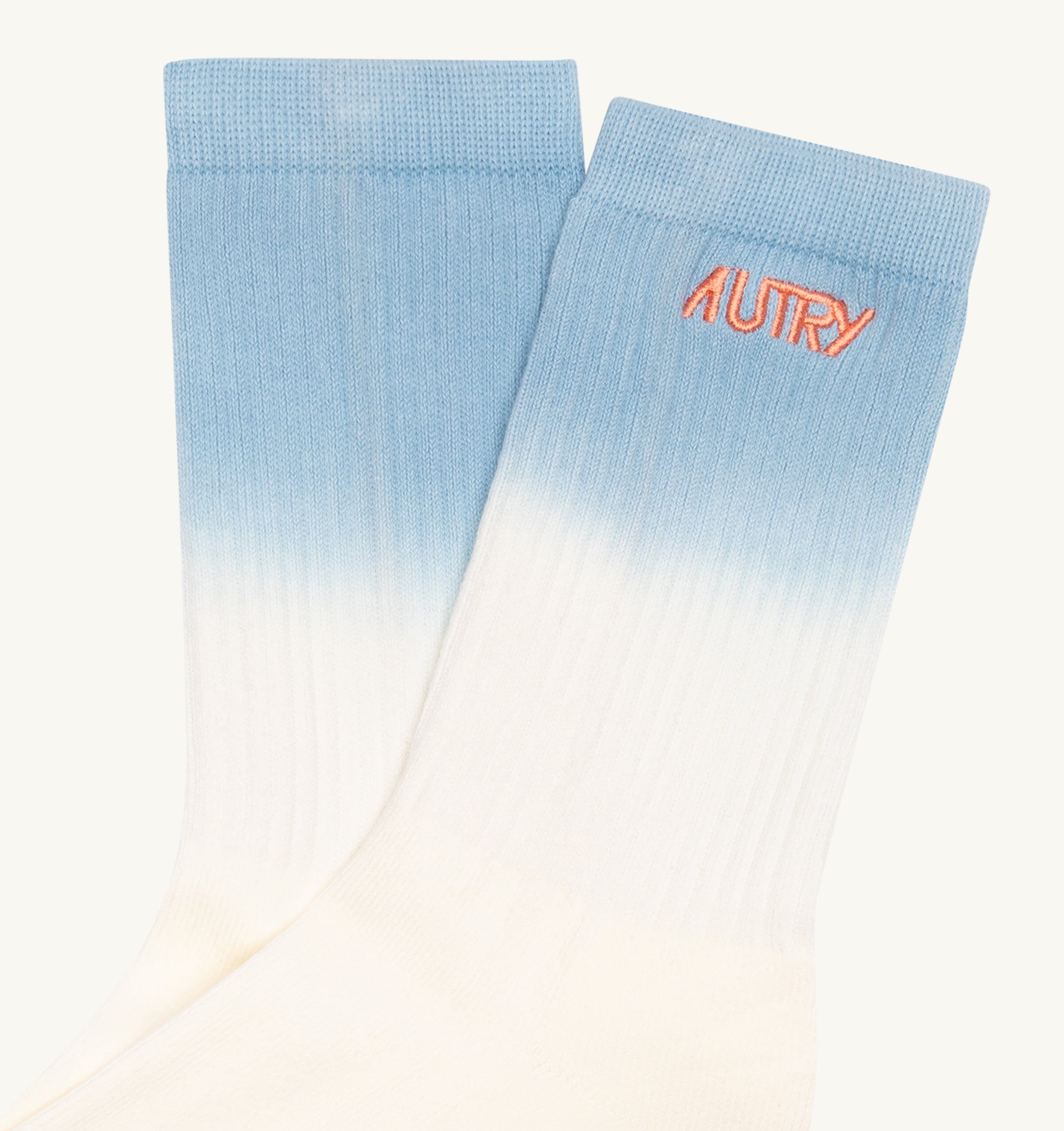 AUTRY - SOPU 057C - Autry Calzino - Avorio degradè azzurro Accessori Uomo AUTRY - Collezione uomo 