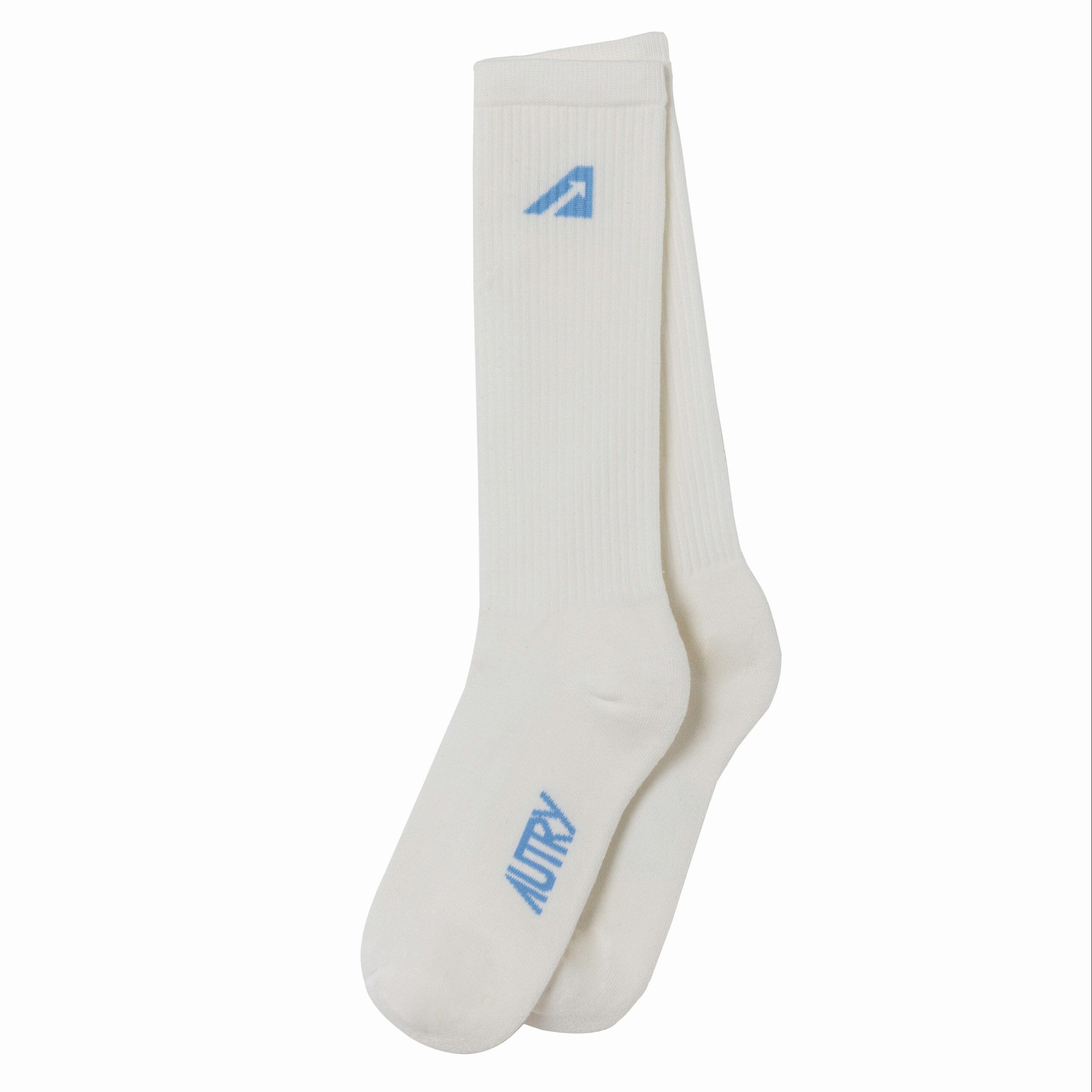 AUTRY - SOPU 64WA - Autry Socks - Bianco Blu Scarpe Uomo AUTRY - Collezione uomo 