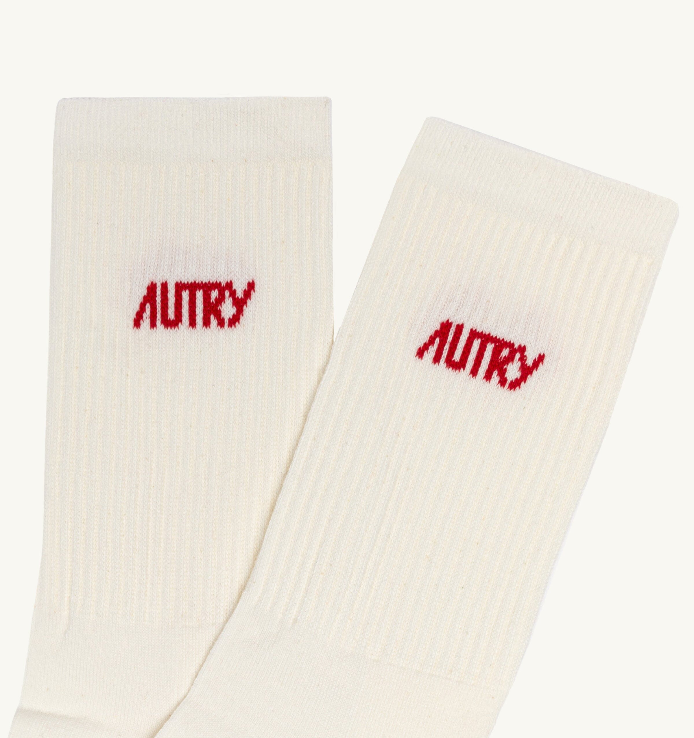 AUTRY - SOPU E7A7 STAR - Autry Calzino - Bianco logo rosso AUTRY - Collezione uomo 