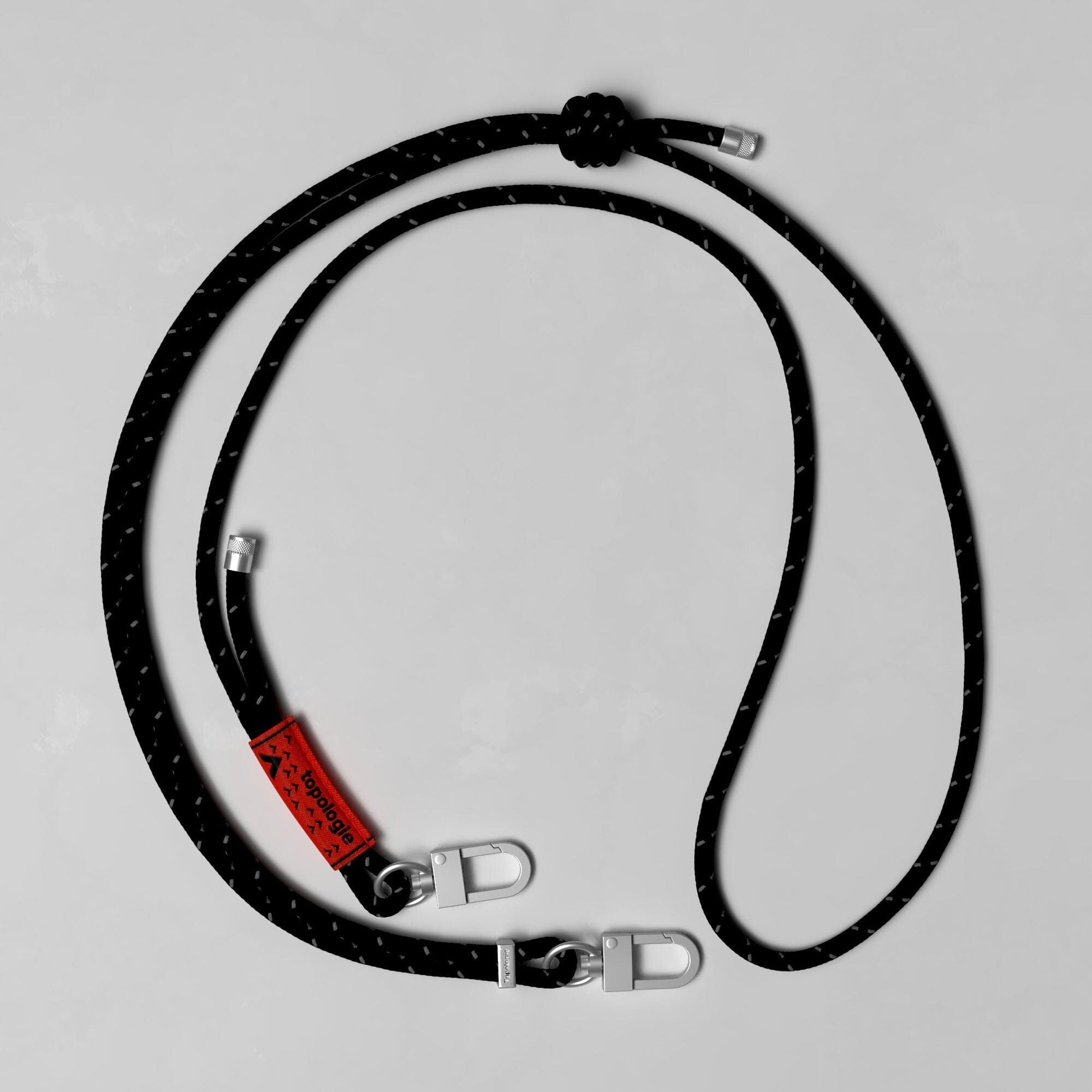 TOPOLOGIE - TRACOLLA - R06 BKR 00 - ROPE STRAP NERO REFLECTIVE ACCESSORI DONNA TOPOLOGIE 