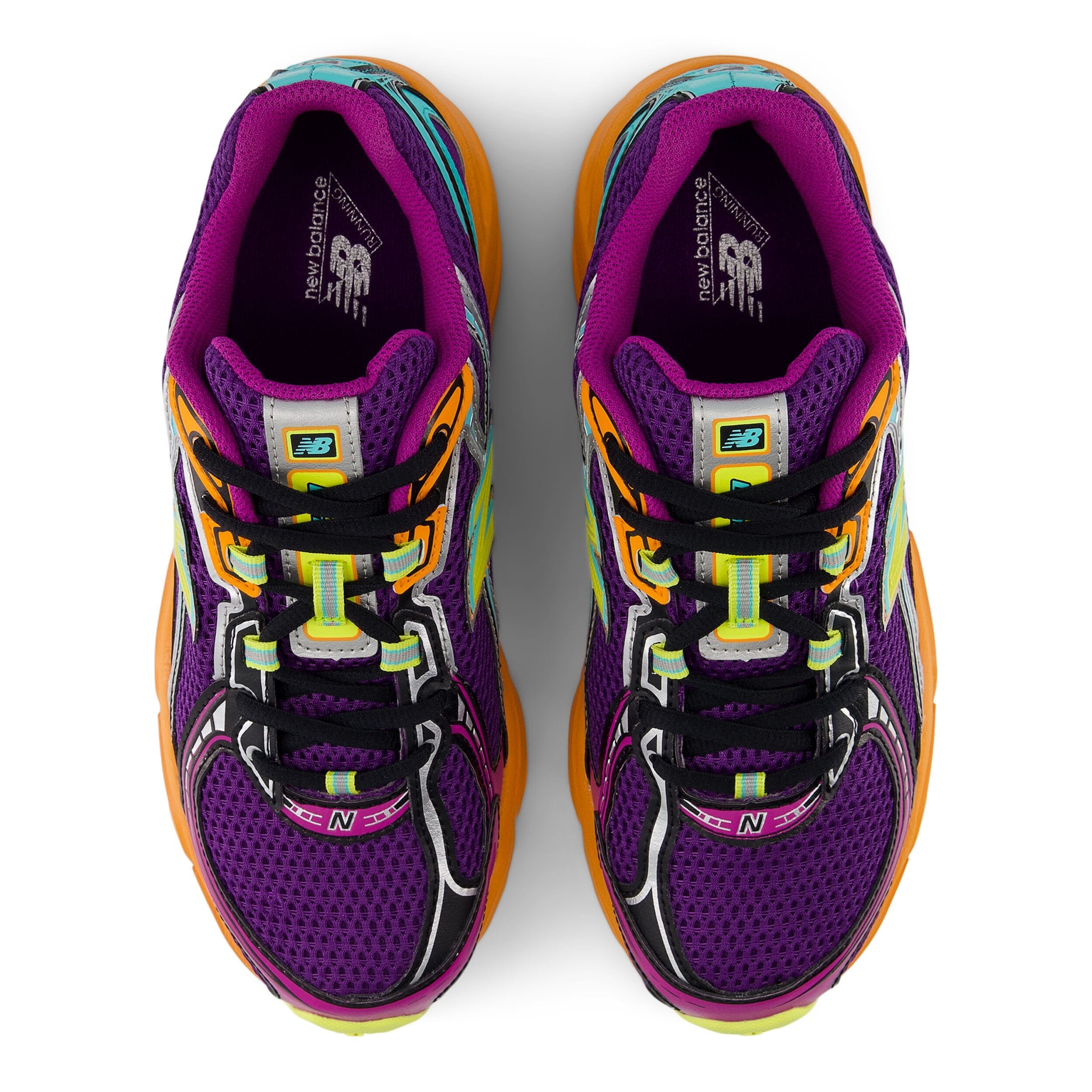 NEW BALANCE - Sneakers U740MC2 - Viola Arancione Giallo Scarpe Donna NEW BALANCE - Collezione Donna 