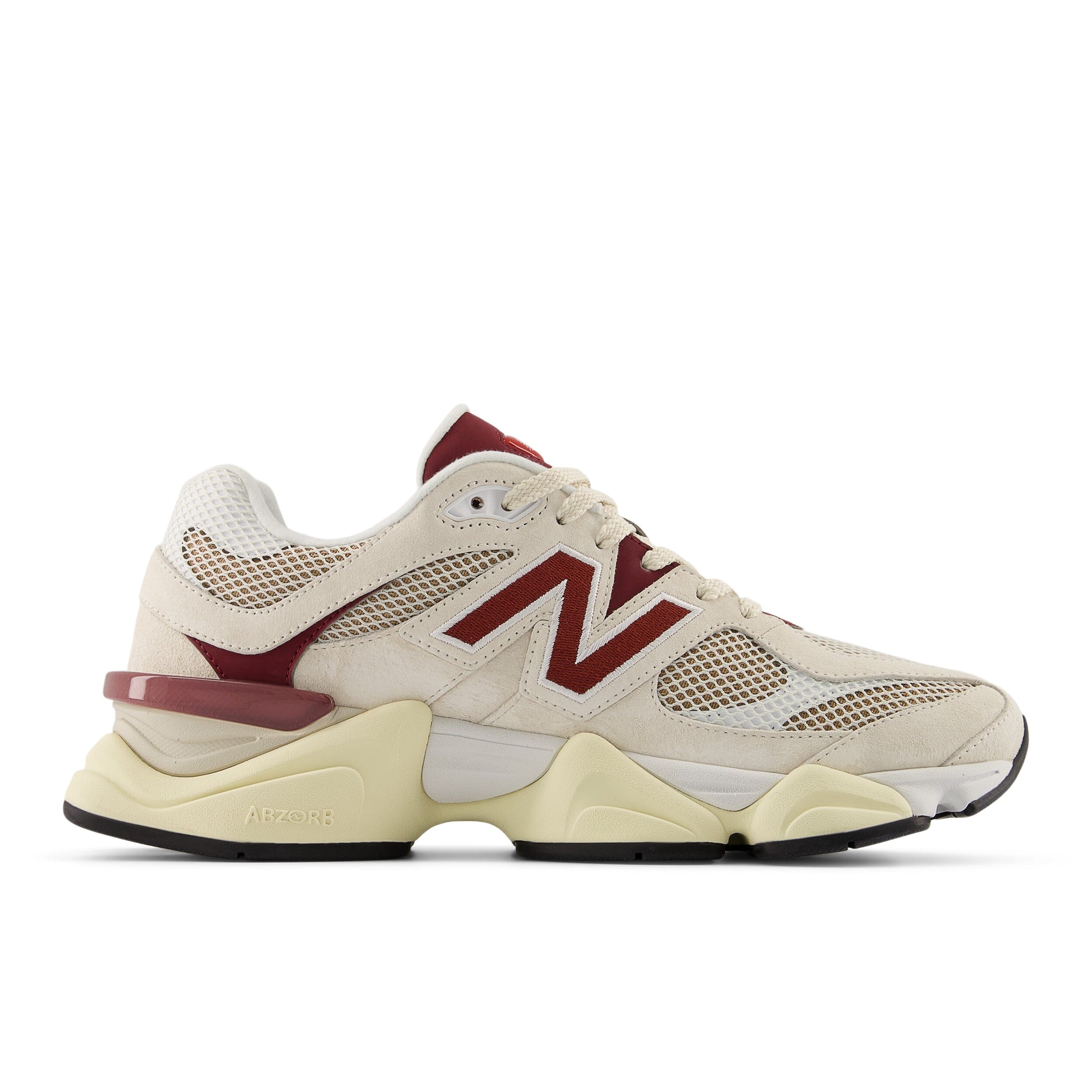 NEW BALANCE - Sneakers U9060PSD - Beige e rosse Scarpe Donna NEW BALANCE - Collezione Donna 