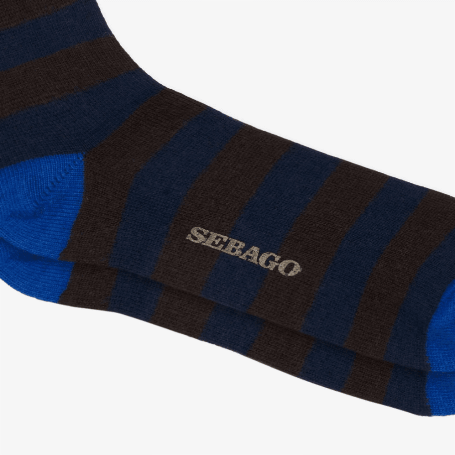 SEBAGO - Calzino - 73128NW-A0M - Brown-blue-royal blue Accessori Uomo SEBAGO - Collezione Uomo 