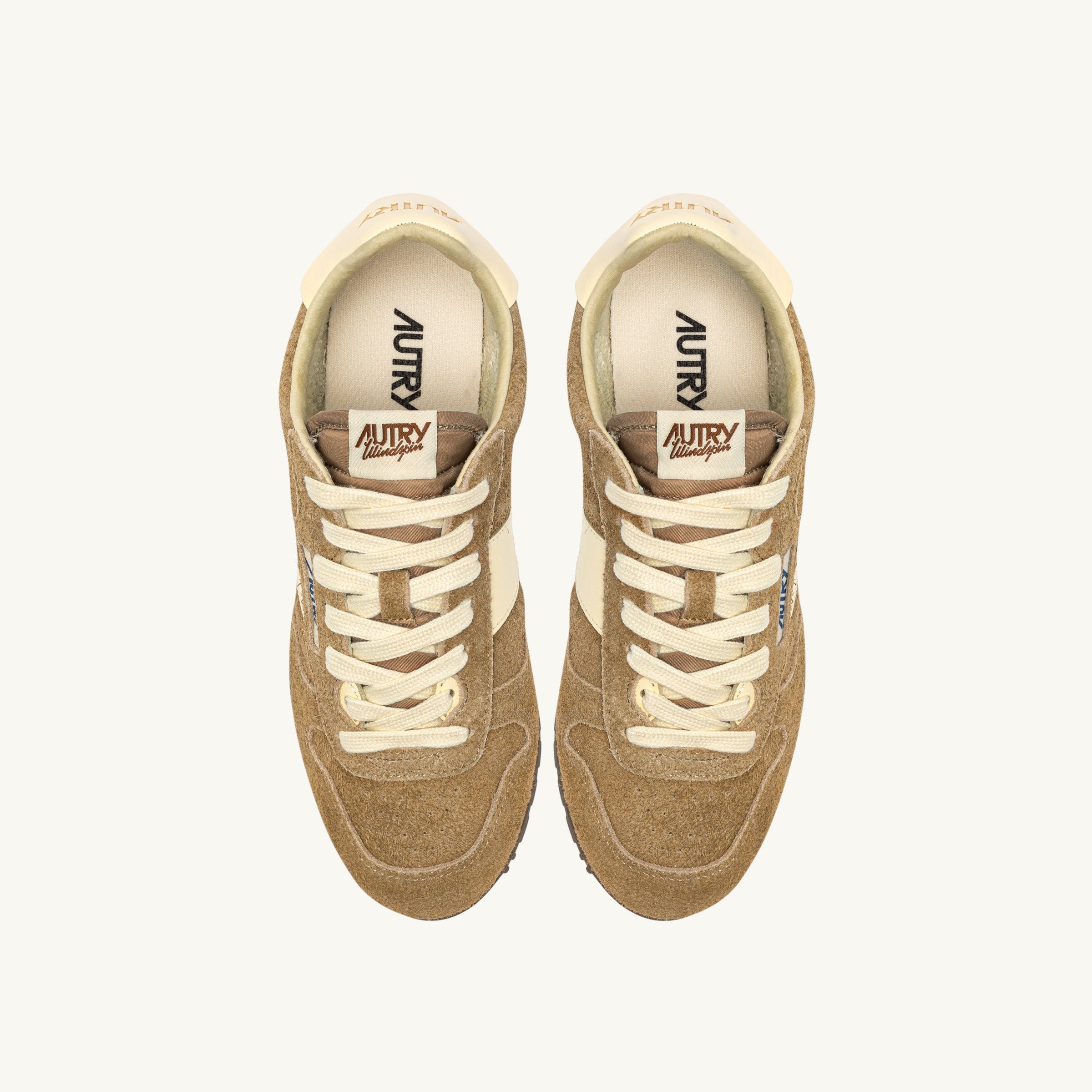 AUTRY - WINDSPIN - WSLW UB40 - Sneakers - Camoscio Biscotto Scarpe Donna AUTRY - Collezione donna 