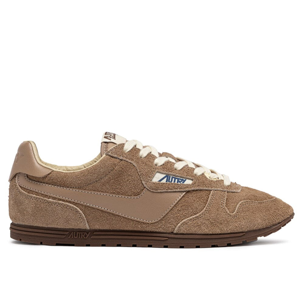 AUTRY - WSLW UA02 - Sneakers WINDSPIN - Camoscio Beige Scarpe Donna AUTRY - Collezione donna 