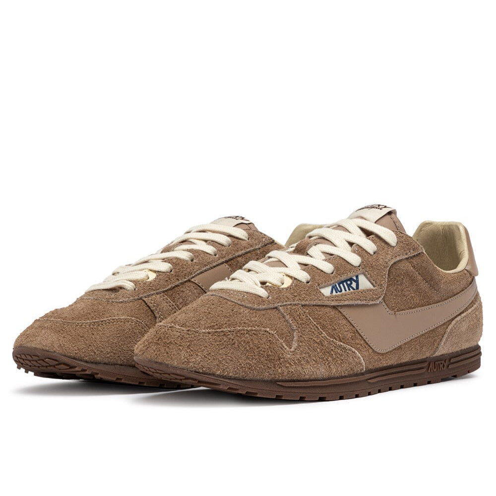 AUTRY - WSLW UA02 - Sneakers WINDSPIN - Camoscio Beige Scarpe Donna AUTRY - Collezione donna 