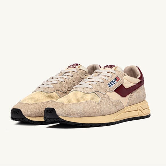 AUTRY Sneakers WWLM UT25 - Autry REELWIND - Beige Bordeaux Scarpe Uomo AUTRY - Collezione uomo 