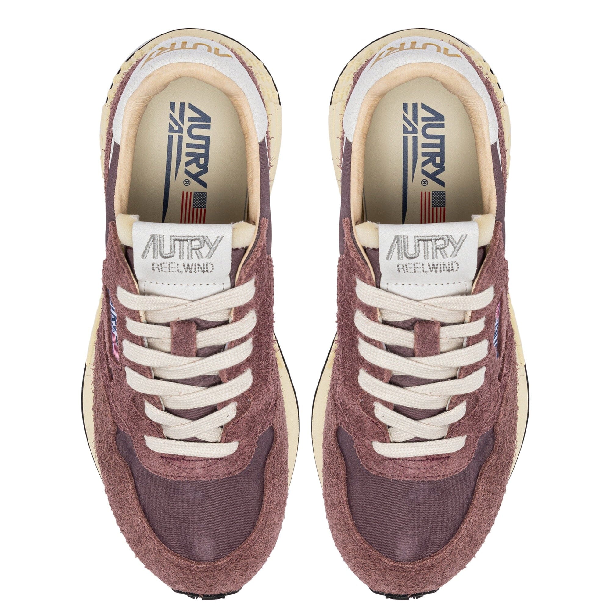 AUTRY - WWLW NC17-Sneakers REELWIND - Viola Melanzana Tprose Scarpe Donna AUTRY - Collezione donna 