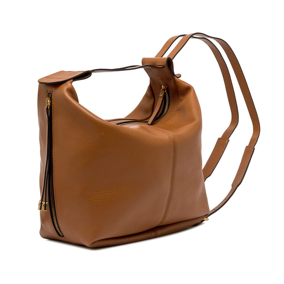 Gianni Chiarini - Borsa a spalla / Zaino - BS 11340 - GUIA - Caramello Borse Gianni Chiarini 