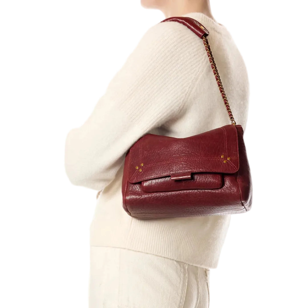 JEROME DREYFUSS - Borsa A Tracolla - Lulu M - Bubble Burgundy