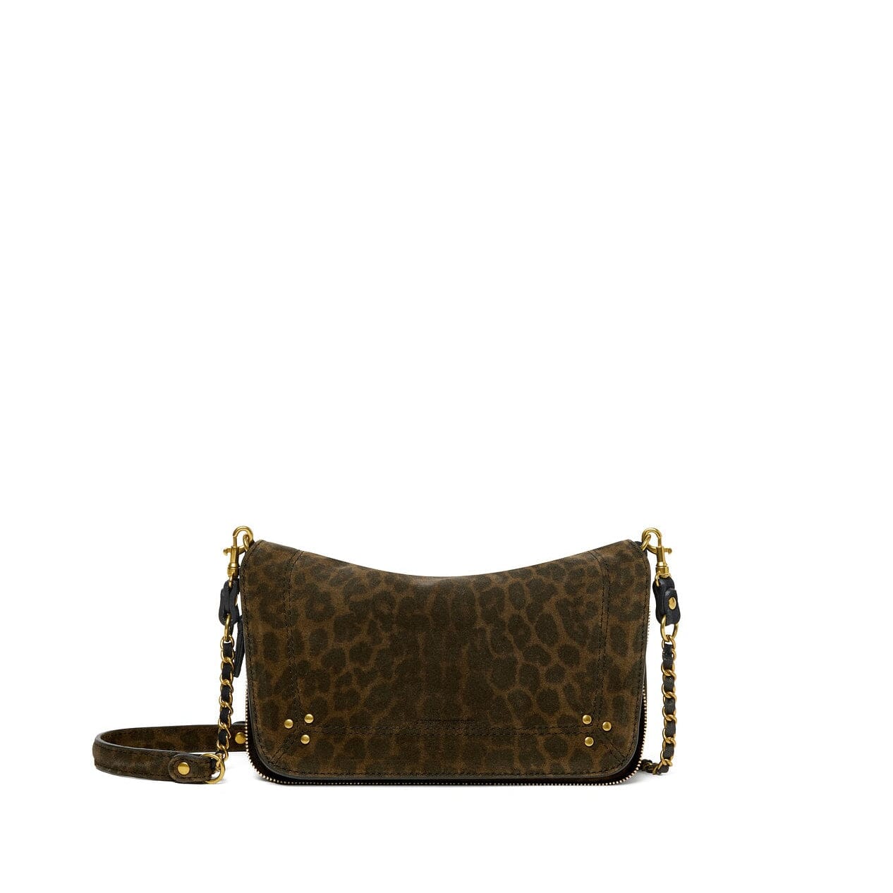 JÉRÔMEE DREYFUSS - Borsa a Tracolla e Spalla - Bobi S -  Leopard Kaki