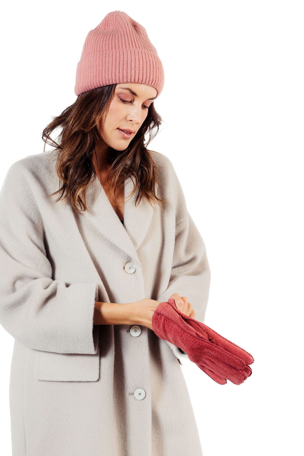 Cappellettoshop - Guanti pelle - Melograno Accessori Donna CappellettoShop 