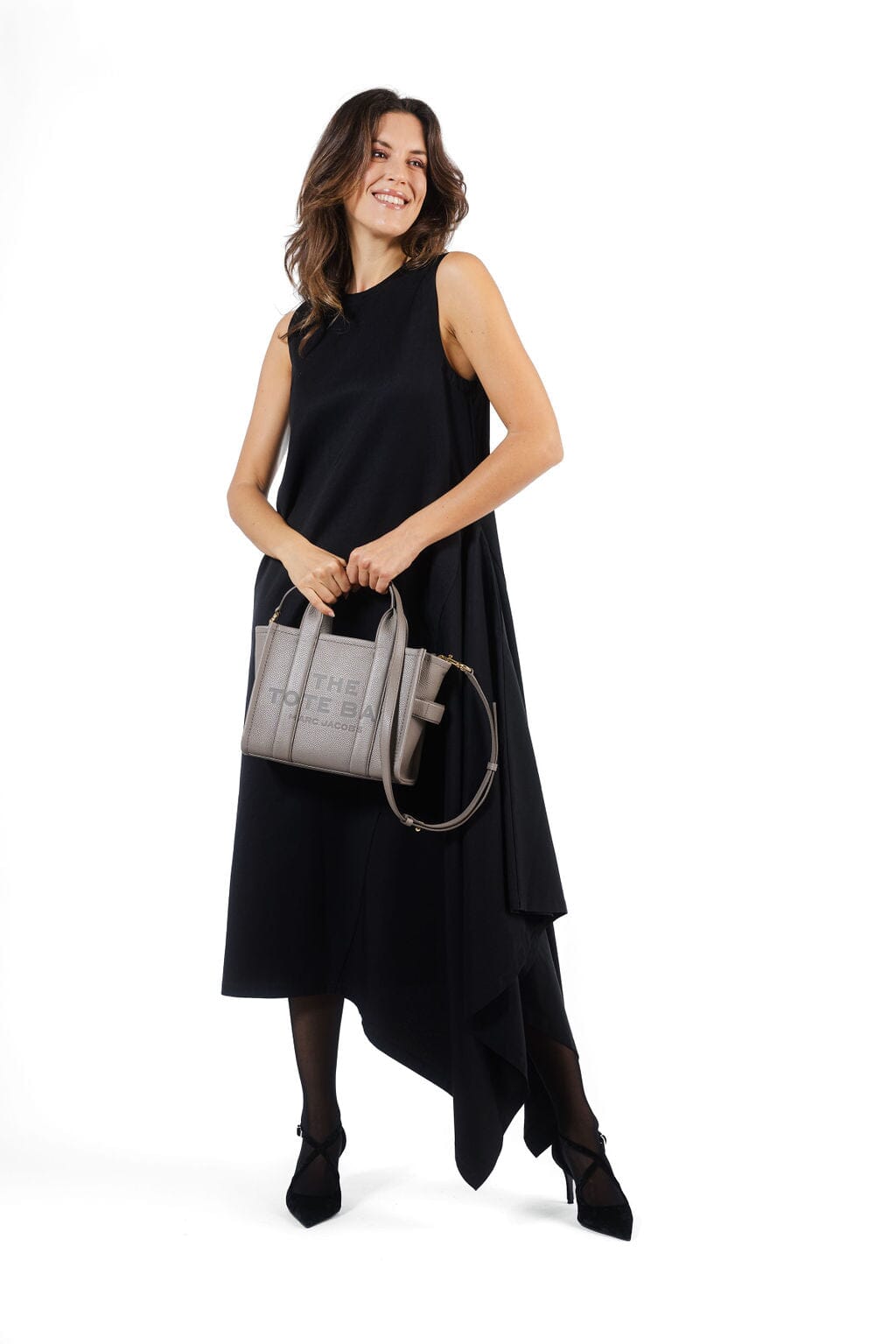 MARC JACOBS - Medium Tote Bag H004L01PF21- 055- Cement Borse Marc Jacobs 