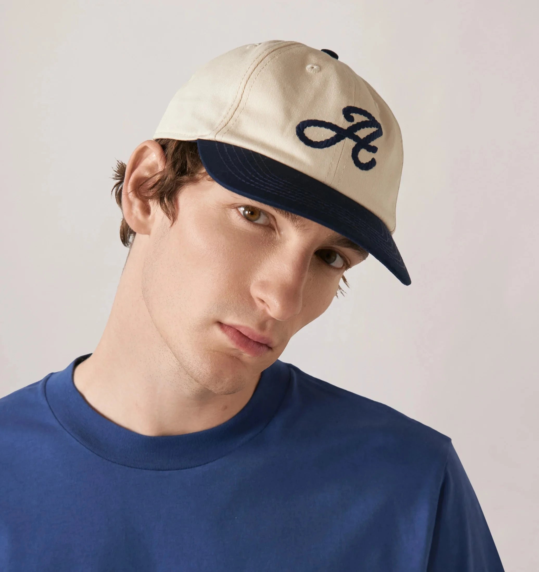 AUTRY - ACPU 0671- Autry Cappellino - Crema Blu Accessori Uomo AUTRY - Collezione uomo 