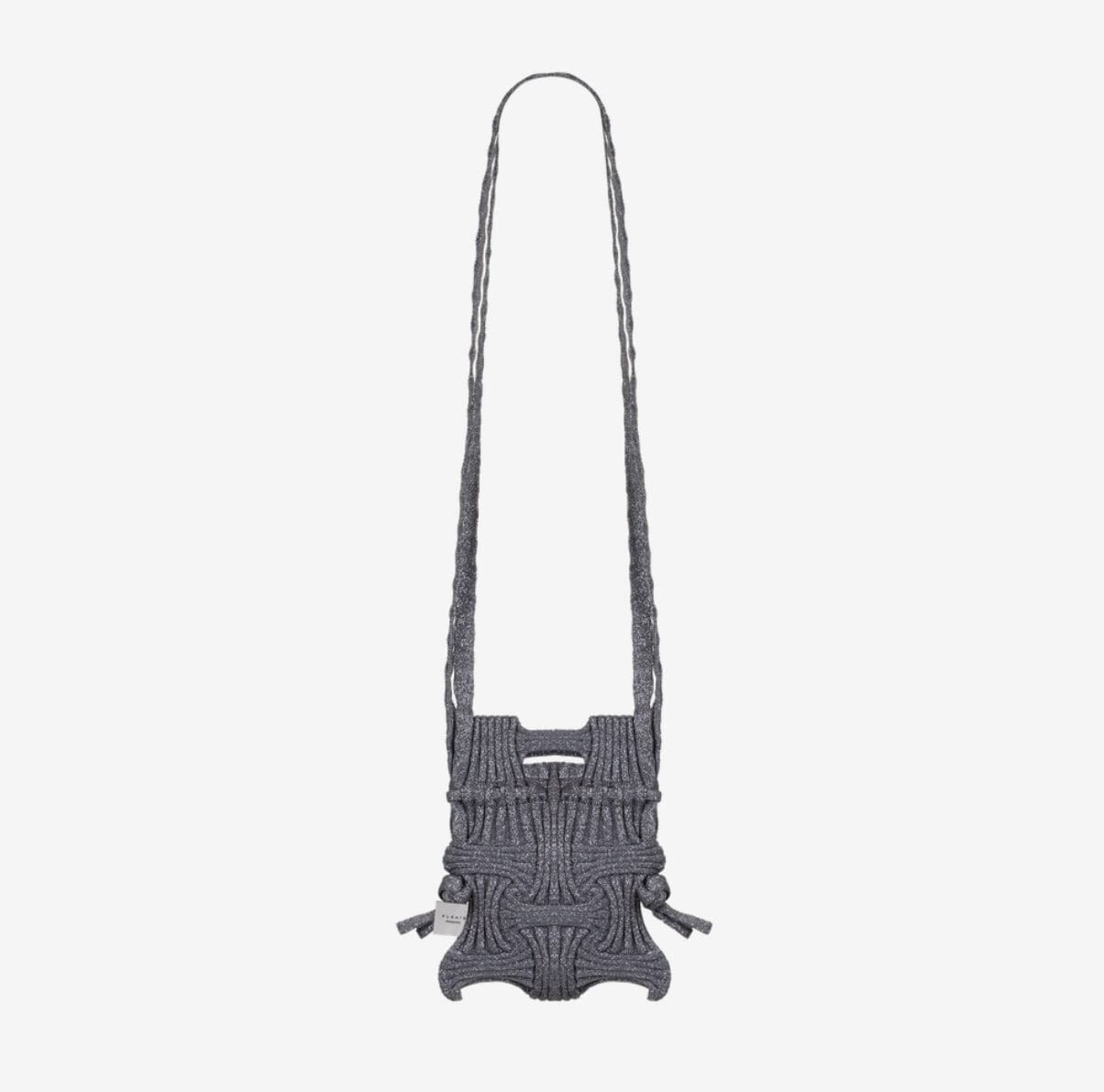 PLEATSMAMA - Borsa a Tracolla - BP01-GW1 MINI CROSS BOW - Glitter Stone Borse PLEATSMAMA - Collezione Donna 