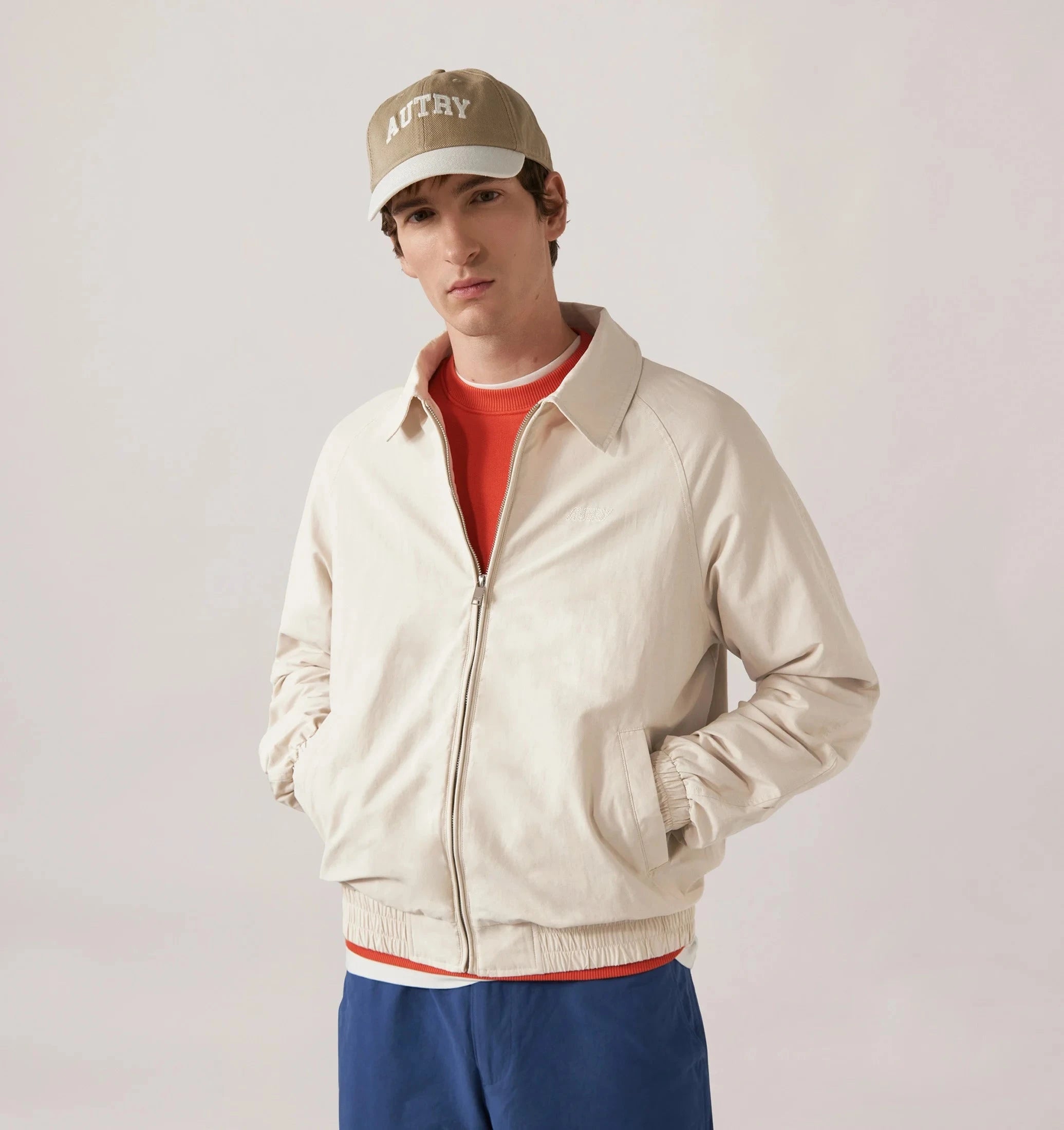 AUTRY - JAPX 011J - Jacket Nylon Jute - Panna Abbigliamento Uomo AUTRY - Collezione uomo 