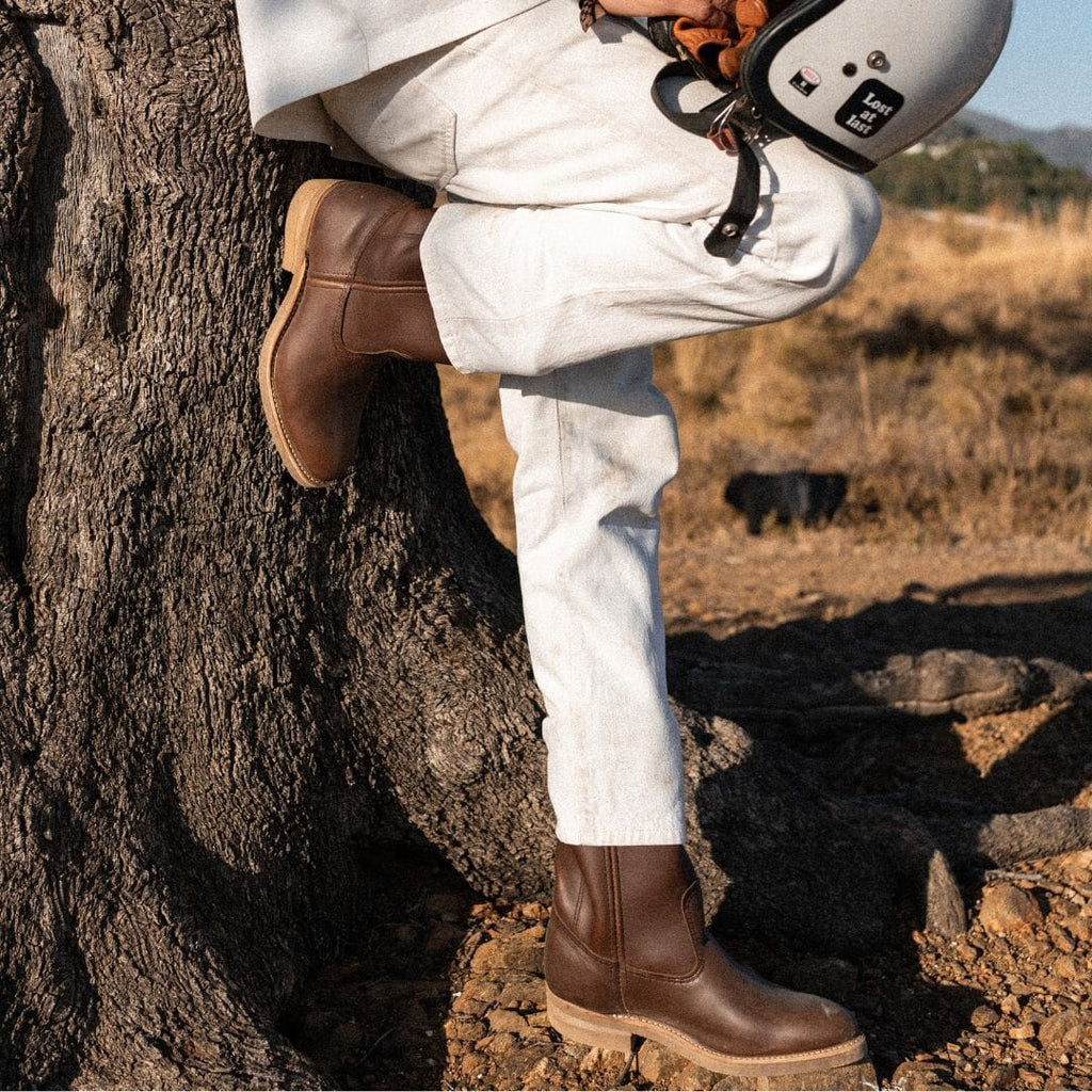 RED WING SHOES Polish Pecos 1155 Brown