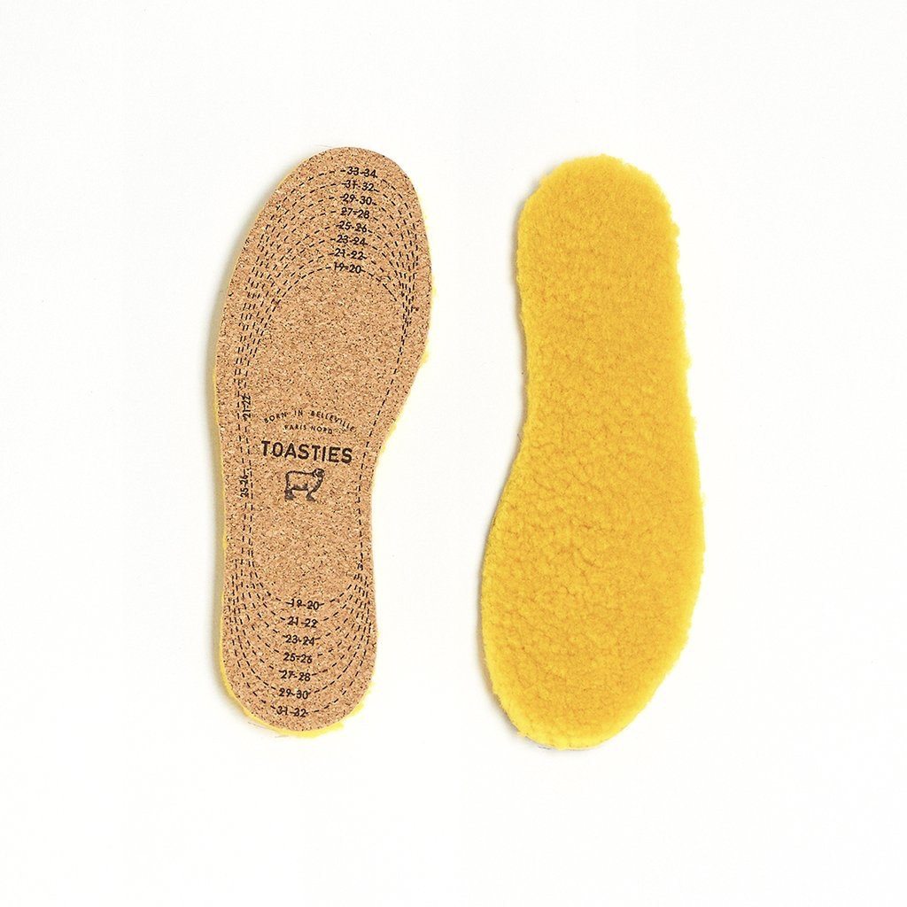 TOASTIES - Baby Insole - Yellow Women's Accessories Toasties