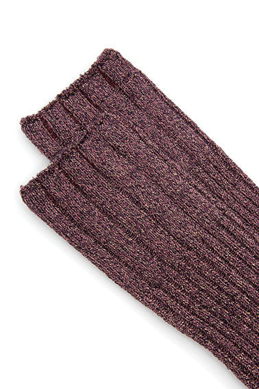 ANT - Calzini Barcellona_ B81- Bordeaux Accessori Donna CAPPELLETTO 1948 