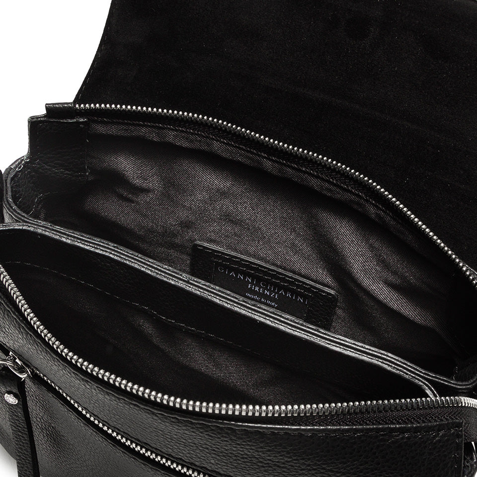 Gianni Chiarini Firenze - BS 4364 Three - Shoulder Bag - Black Bags Gianni Chiarini