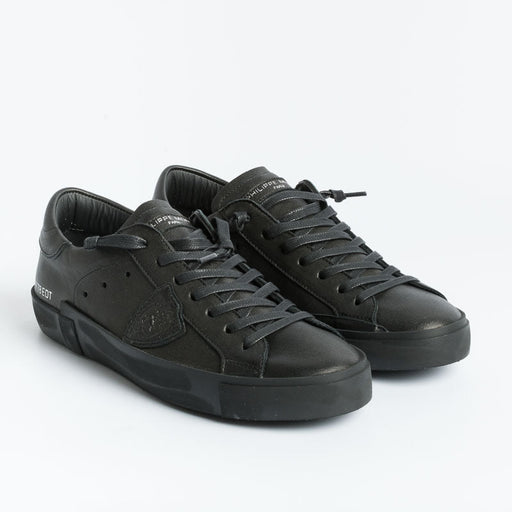 PHILIPPE MODEL - PRLU WW11 - ParisX - West Noir Men's Shoes Philippe Model Paris