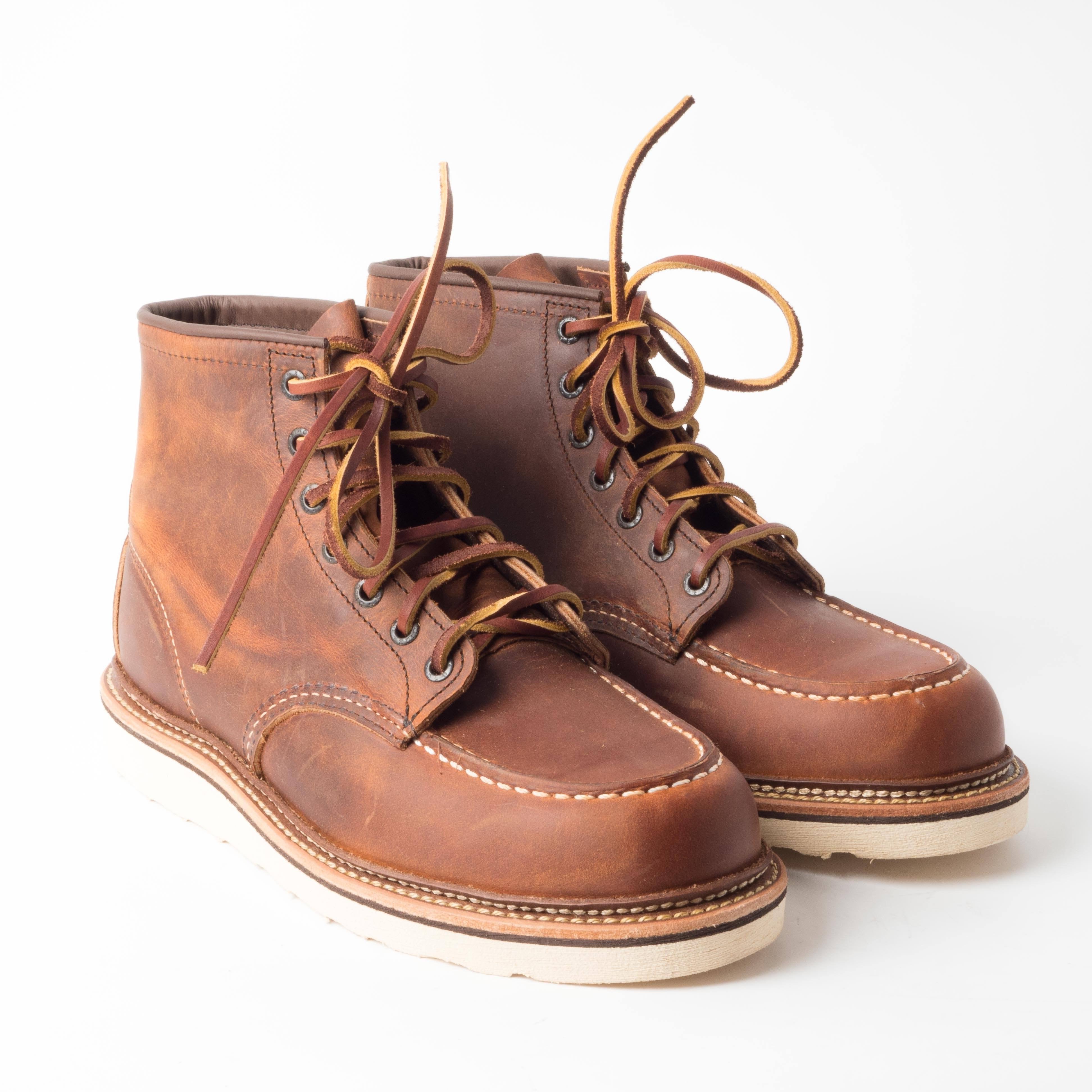 RED WING - AI 2018/19 - Classic Moc Toe 1907 - Copper Scarpe Uomo Red Wing Shoes 