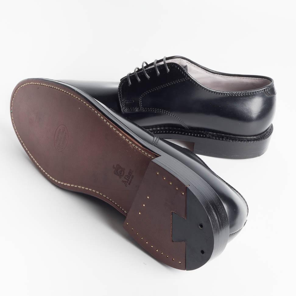 ALDEN - 2937 F - Derby - Limited Edition for Cappelletto - Nero Liscio Sfoderato - Chiama per acquistare Scarpe Uomo Alden 