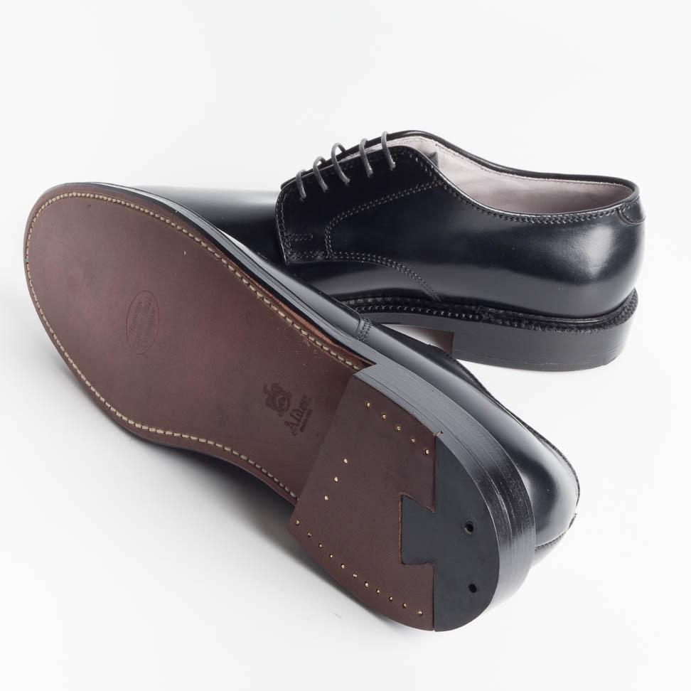 ALDEN - 2937 F - Derby - Limited Edition for Cappelletto - Smooth Black Unlined - Call to buy Alden Men's Shoes