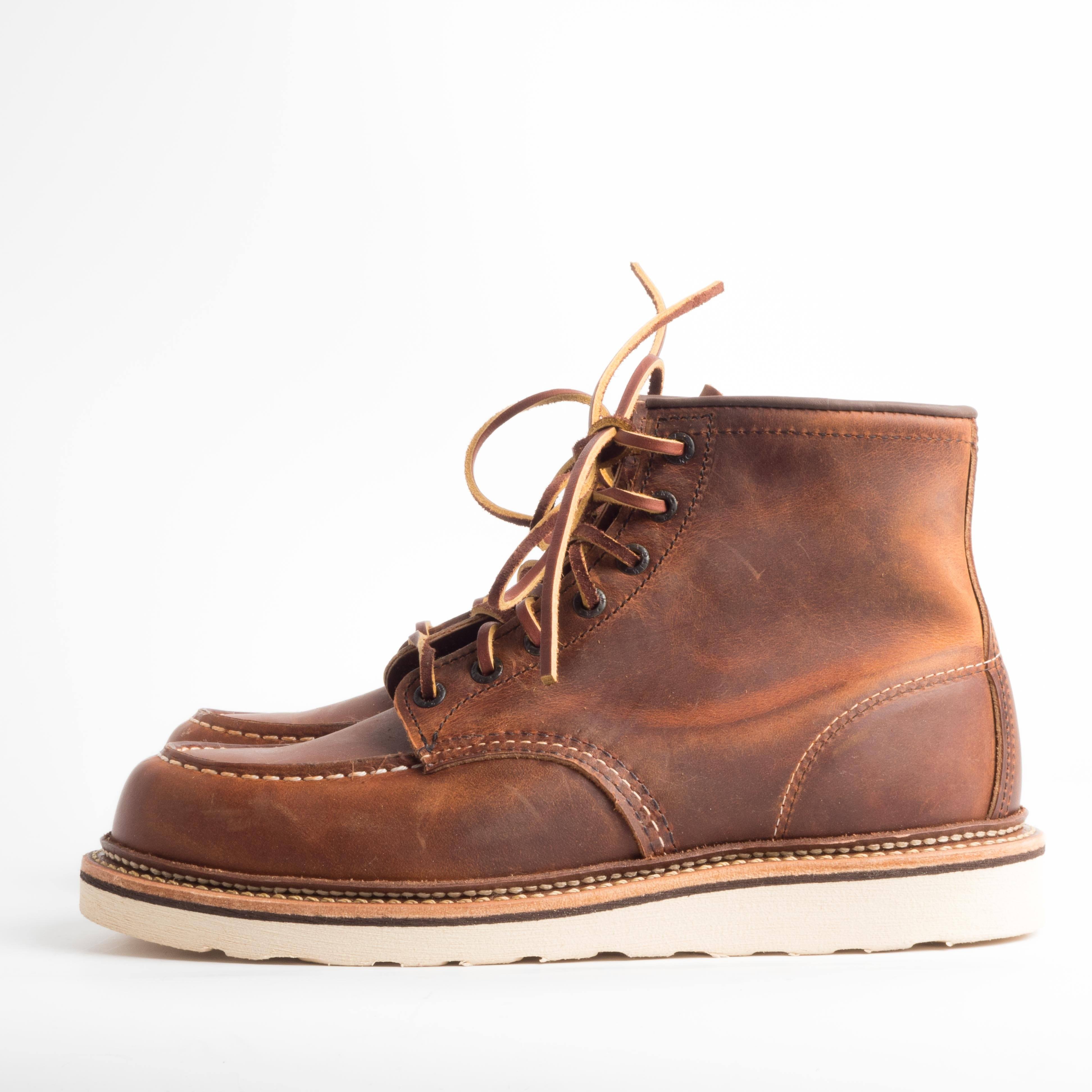RED WING - AI 2018/19 - Classic Moc Toe 1907 - Copper Scarpe Uomo Red Wing Shoes 