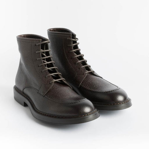 HENDERSON - Boots - 80500 - Dark Brown Shoes Man HENDERSON