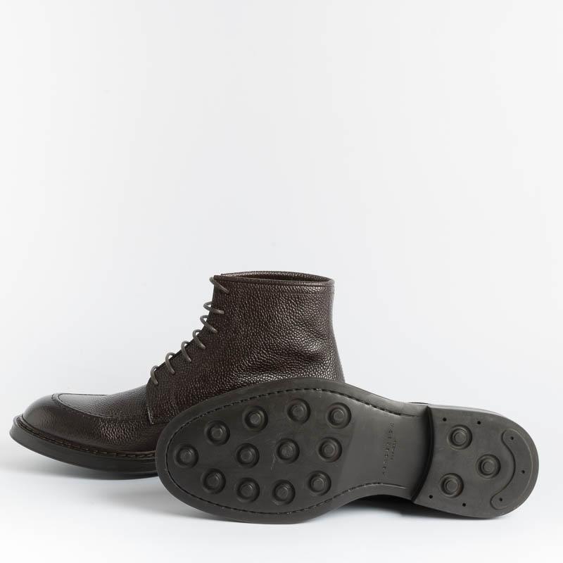 HENDERSON - Boots - 80500 - Dark Brown Shoes Man HENDERSON