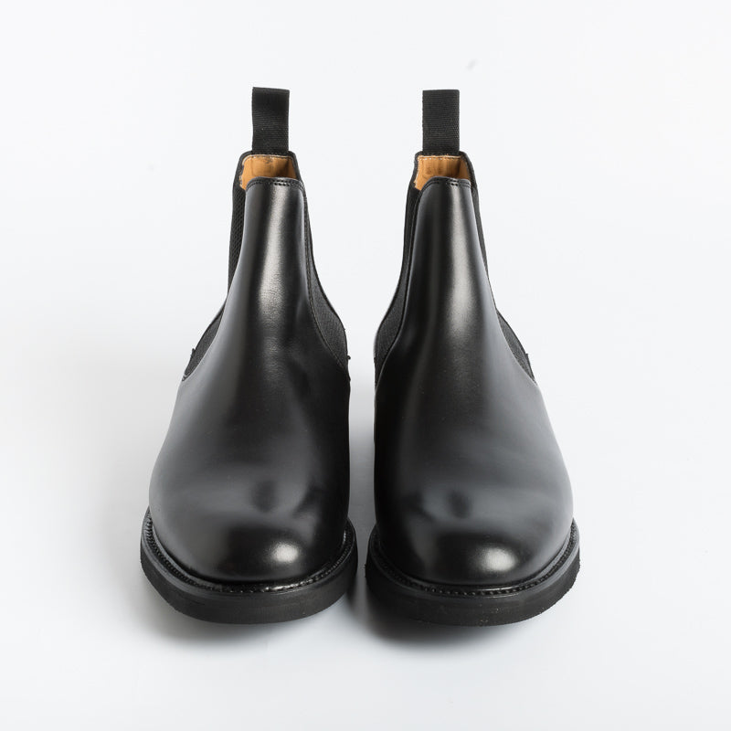 BERWICK 1707 - Beatles - 446 - Chateaubriand Black Vibram Men's Shoes Berwick 1707