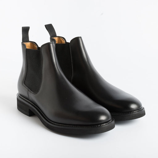 BERWICK 1707 - Beatles - 446 - Chateaubriand Black Vibram Men's Shoes Berwick 1707