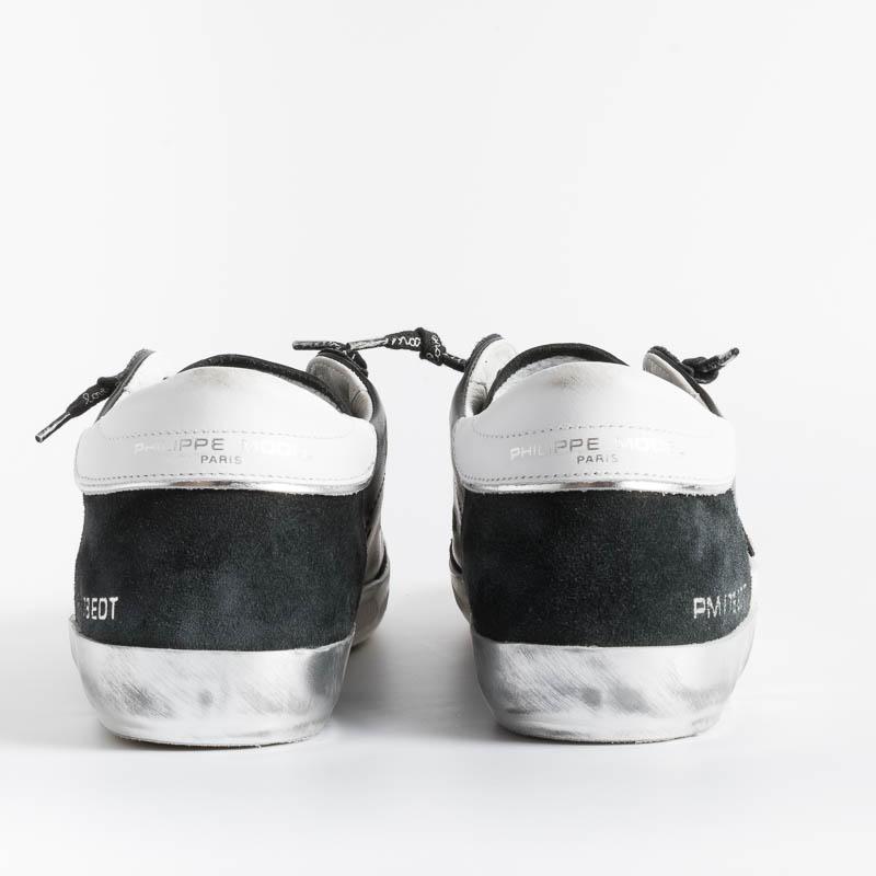 PHILIPPE MODEL - PRLD MA01 - Sneakers ParisX - Nero Argento Scarpe Donna Philippe Model Paris 