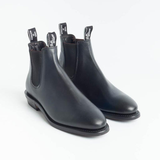 RM Williams - Adelaide Rubber Sole - Black Women's Shoes RM Williams - Women's Collection