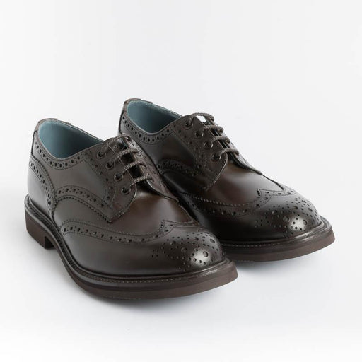 TRICKER'S - Derby - Bourton - Espresso - Vibram Gumlight Men's Shoes Tricker's