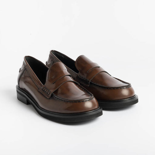 POESIE VENEZIANE - Mocassino - JPG30N - Abrasivato Cognac Scarpe Donna POESIE VENEZIANE - Collezione Donna 